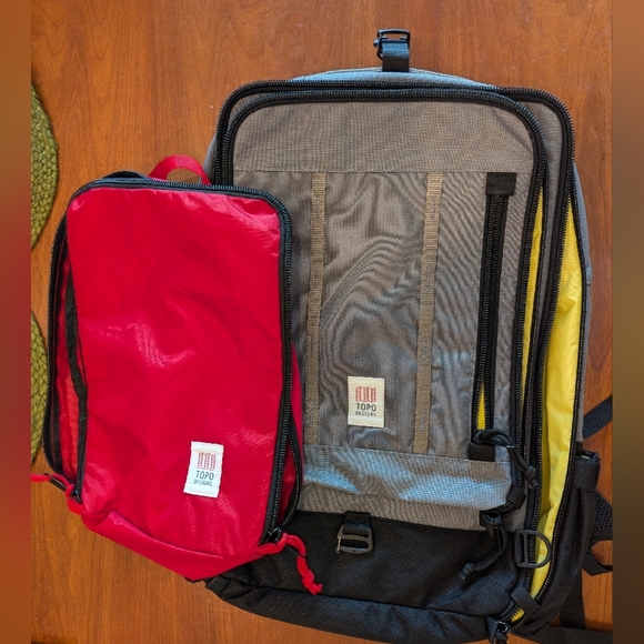Topo Designs Global Travel Bag: 30L with 10L Pack Bag - Picture 1 of 13